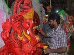 நெல்லை மாவட்டத்தில் விநாயக்கர் சிலைகளை  செய்யும்  இடங்கள் அறிவிப்பு 